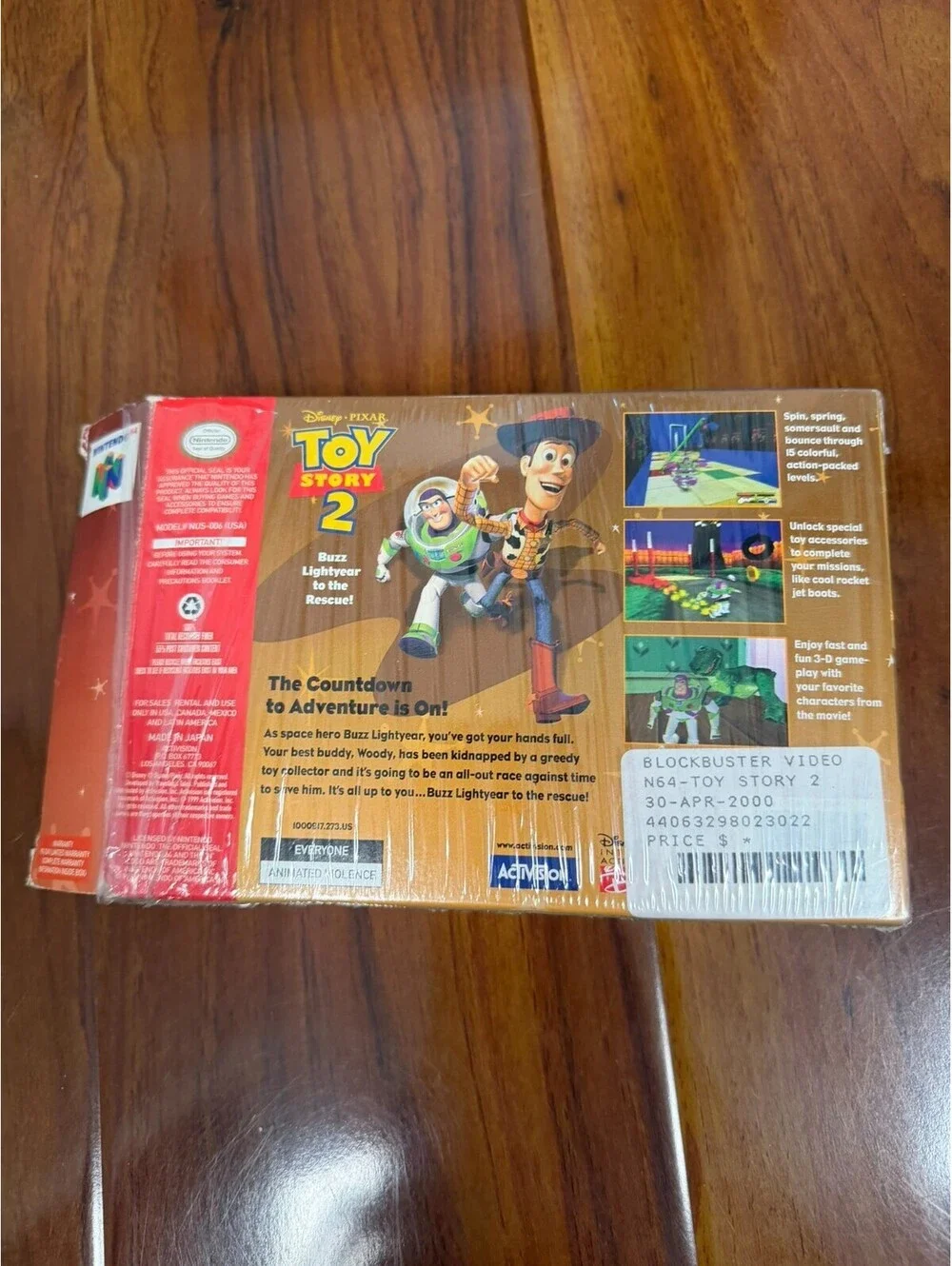 Toy Story 2: Buzz Lightyear to the Rescue (Nintendo 64, 1999) CIB Complete
